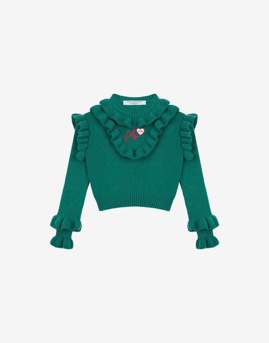 MAGLIONE VERDE PHILOSOPHY - Angel Luxury
