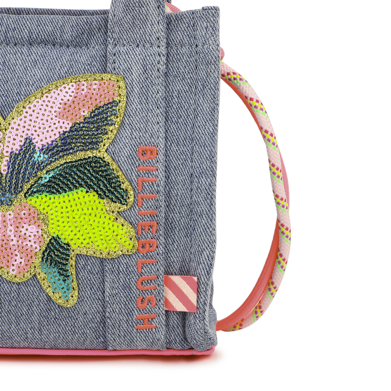 MINI BORSA IN DENIM BILLIEBLUSH - Angel Luxury