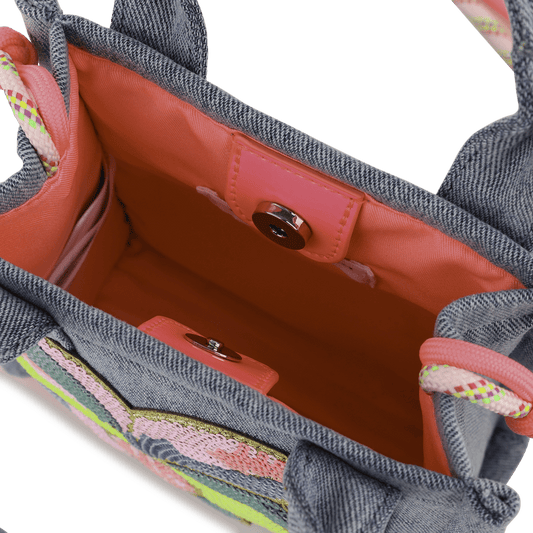 MINI BORSA IN DENIM BILLIEBLUSH - Angel Luxury