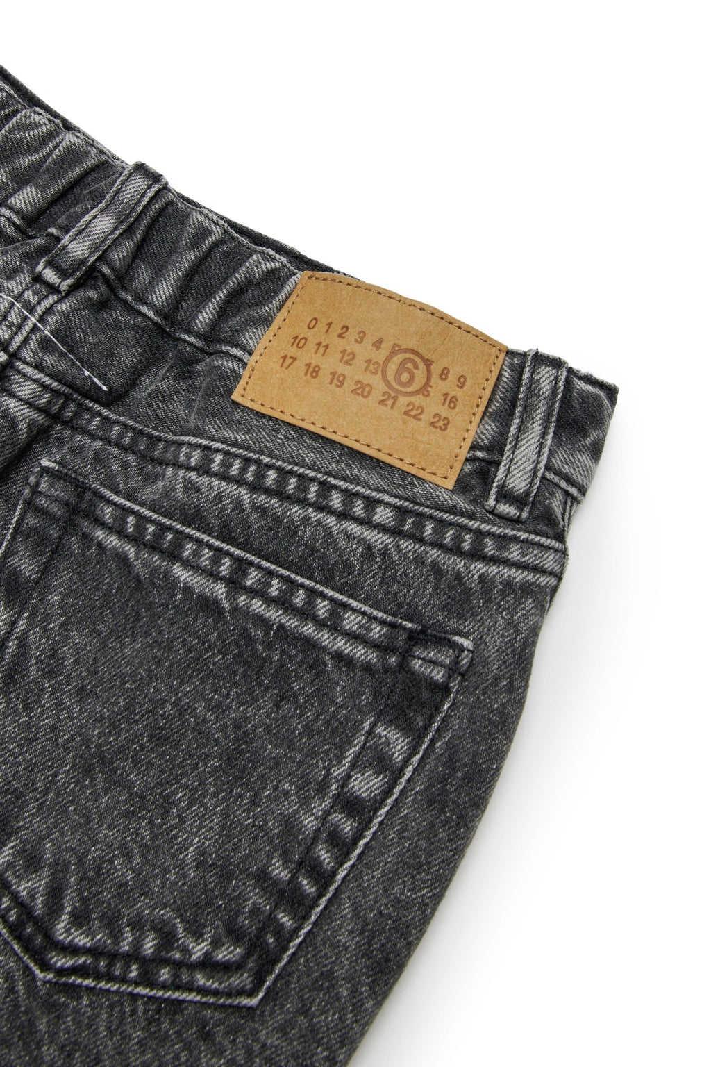 MINIGONNA IN DENIM GRIGIA SFUMATA MAISON MARGIELA - Angel Luxury