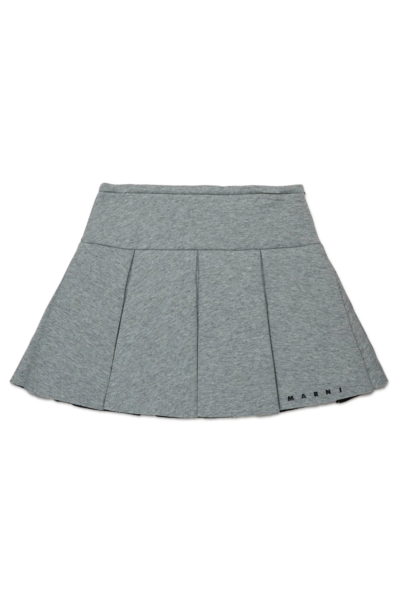 MINIGONNA IN NEOPREMA GRIGIA MARNI - Angel Luxury