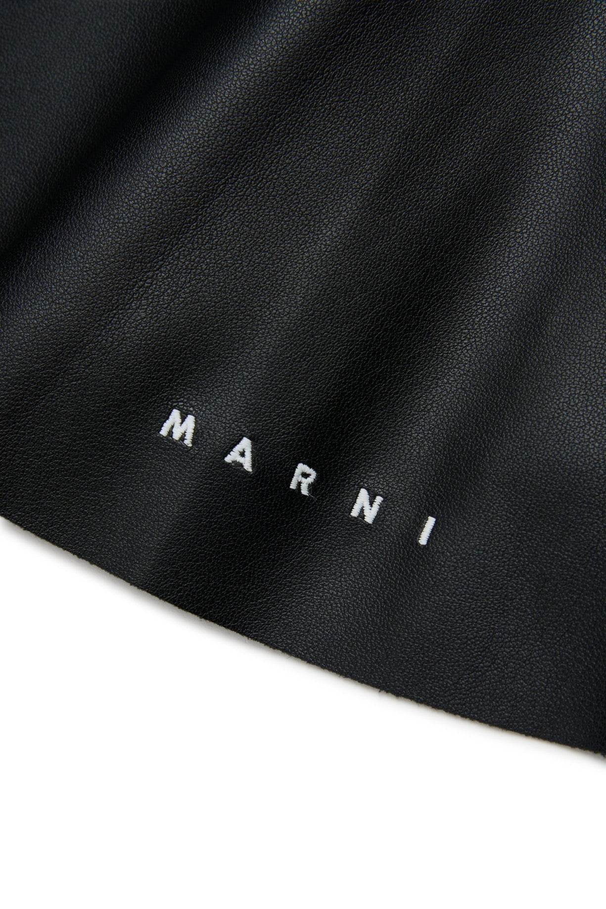 MINIGONNA NERA IN ECOPELLE MARNI - Angel Luxury