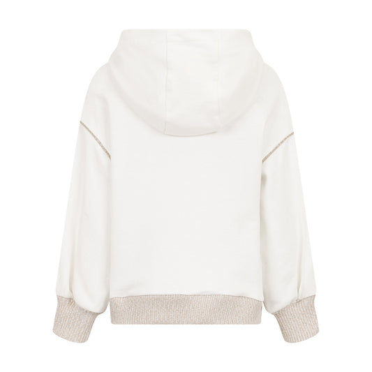 MX4A70 FELPA BIANCA CON LOGO CON STRASS MISSONI - Angel Luxury