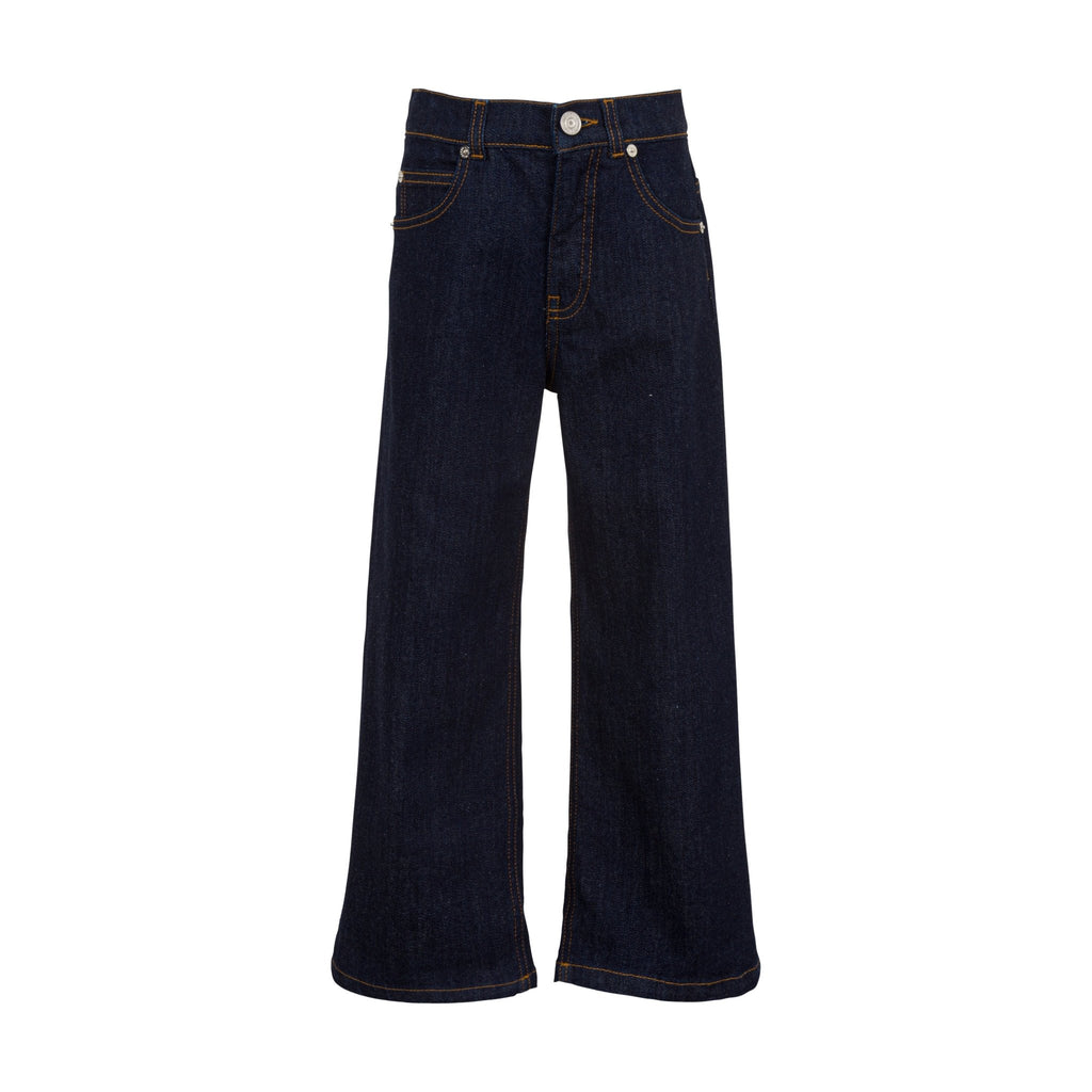 MX6P50 JEANS A ZAMPA CON LOGO SUL RETRO MISSONI - Angel Luxury