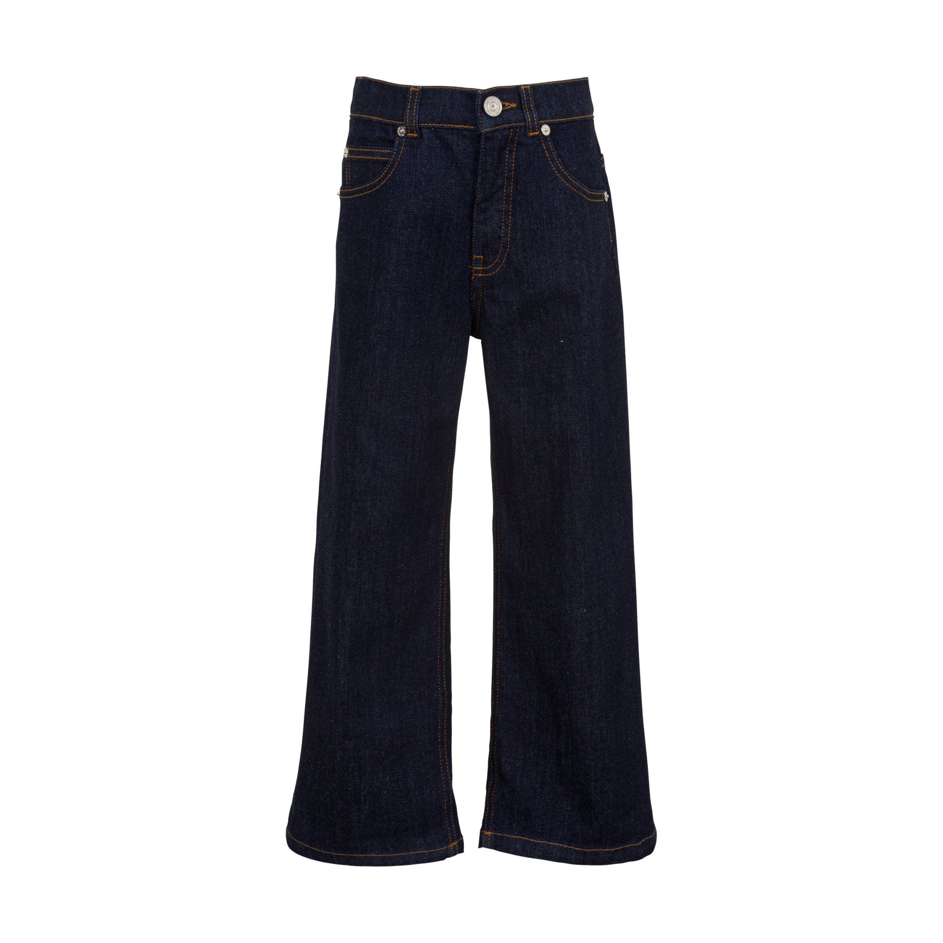 MX6P50 JEANS A ZAMPA CON LOGO SUL RETRO MISSONI - Angel Luxury