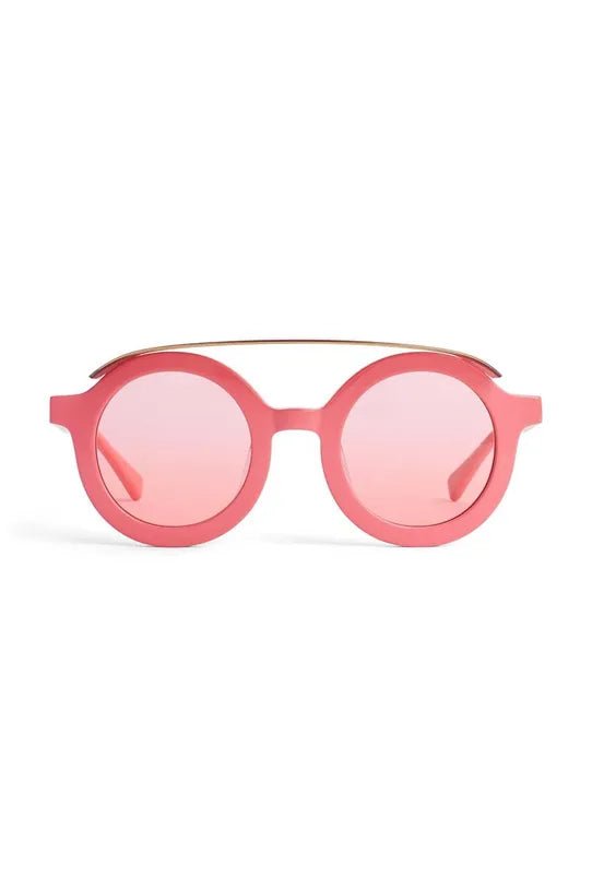 OCCHIALI DA SOLE CON VISIERA ROSA MINI RODINI - Angel Luxury
