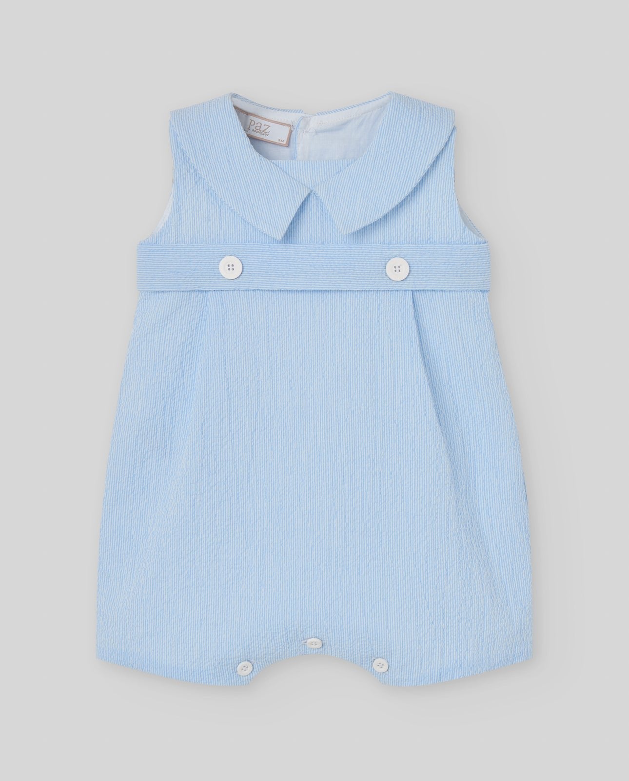 PAGLIACCETTO AZZURRO NEONATA PAZ RODRIGUEZ - Angel Luxury