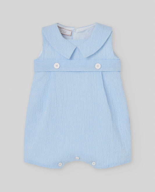PAGLIACCETTO AZZURRO NEONATA PAZ RODRIGUEZ - Angel Luxury