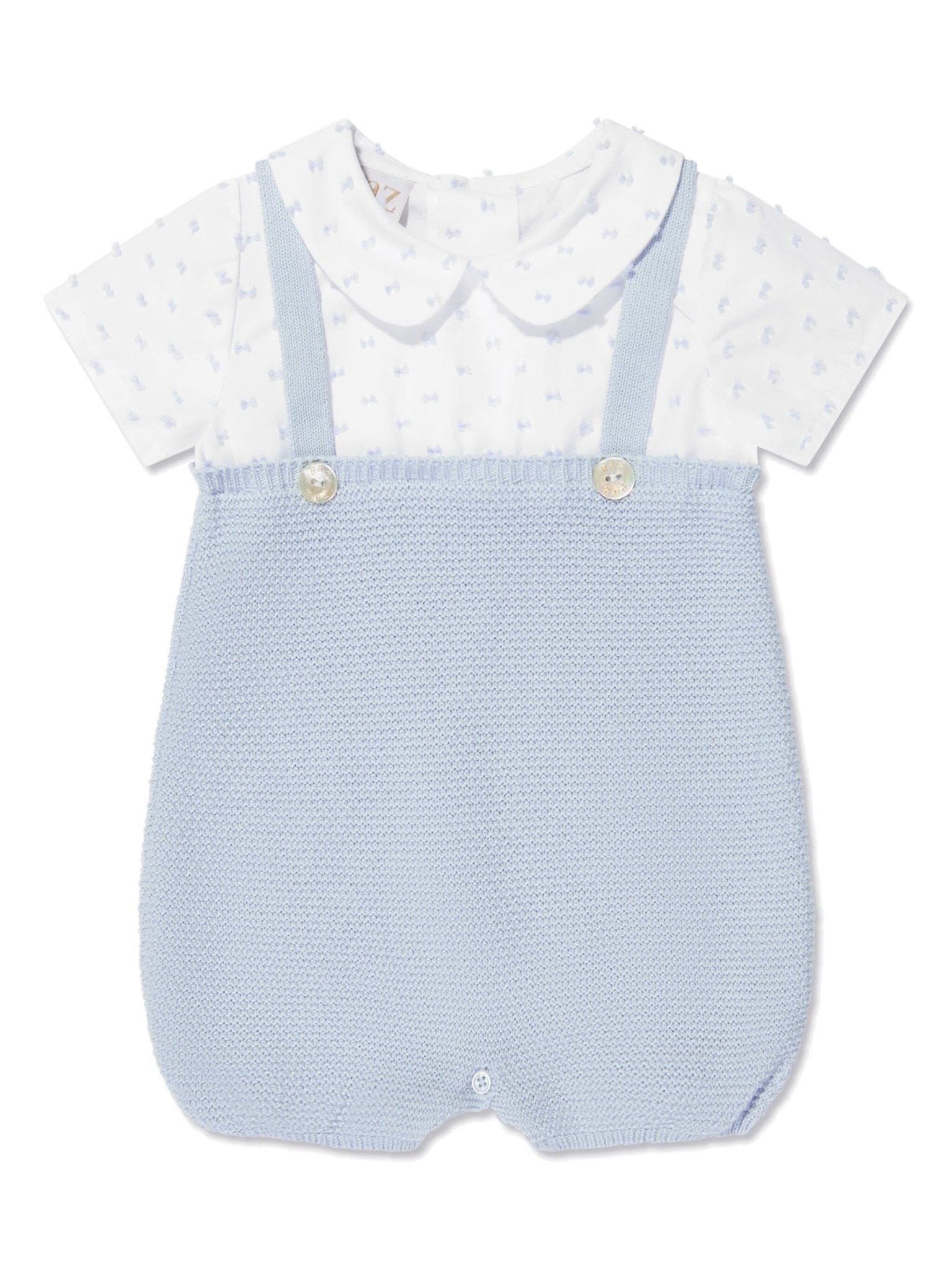 PAGLIACCETTO AZZURRO/BIANCO PAZ - Angel Luxury