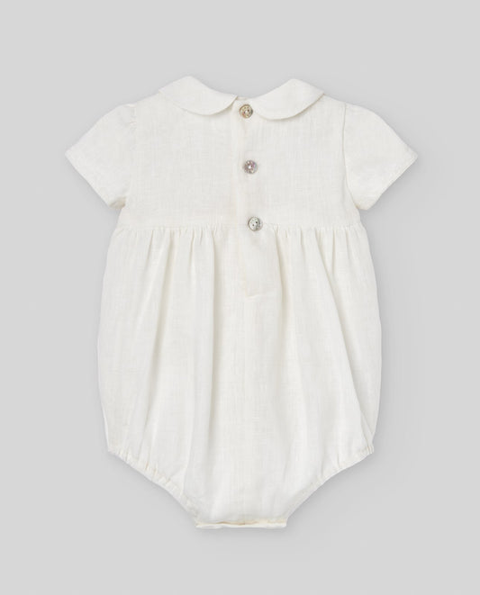 PAGLIACCETTO BIANCO NEONATA PAZ RODRIGUEZ - Angel Luxury