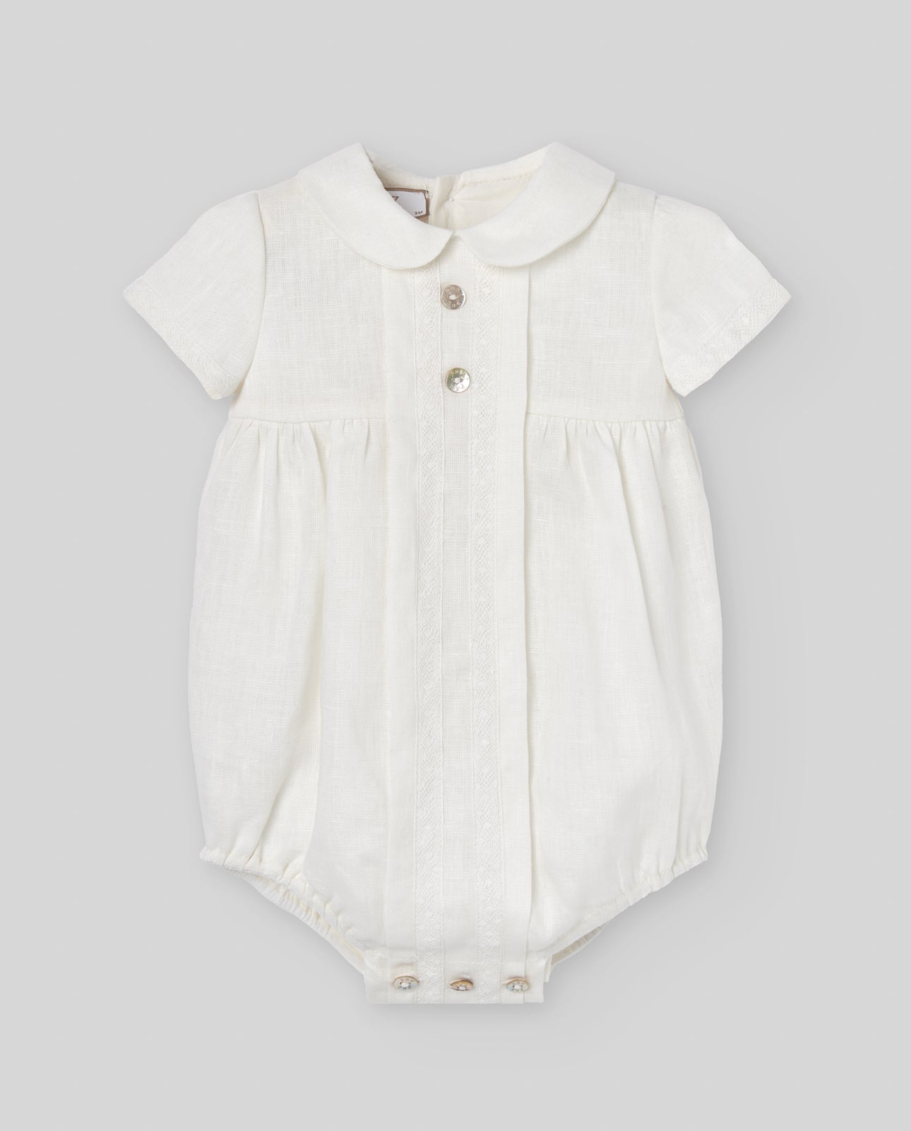 PAGLIACCETTO BIANCO NEONATA PAZ RODRIGUEZ - Angel Luxury