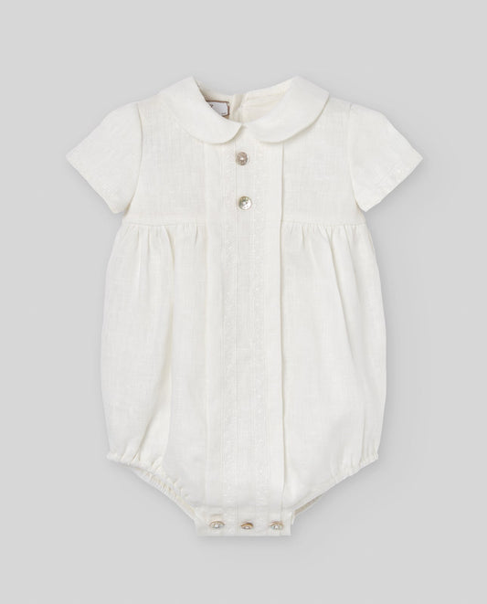 PAGLIACCETTO BIANCO NEONATA PAZ RODRIGUEZ - Angel Luxury