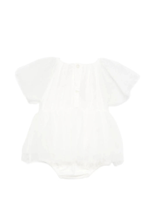 PAGLIACCETTO IN TULLE AVORIO ELISABETTA FRANCHI - Angel Luxury