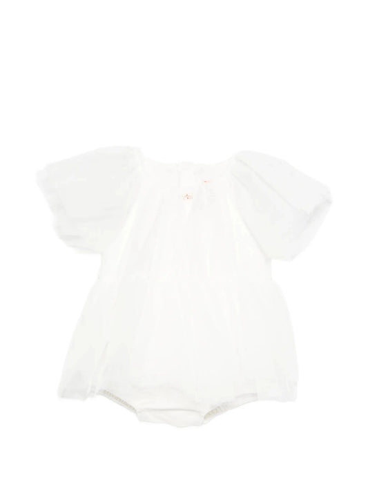 PAGLIACCETTO IN TULLE AVORIO ELISABETTA FRANCHI - Angel Luxury