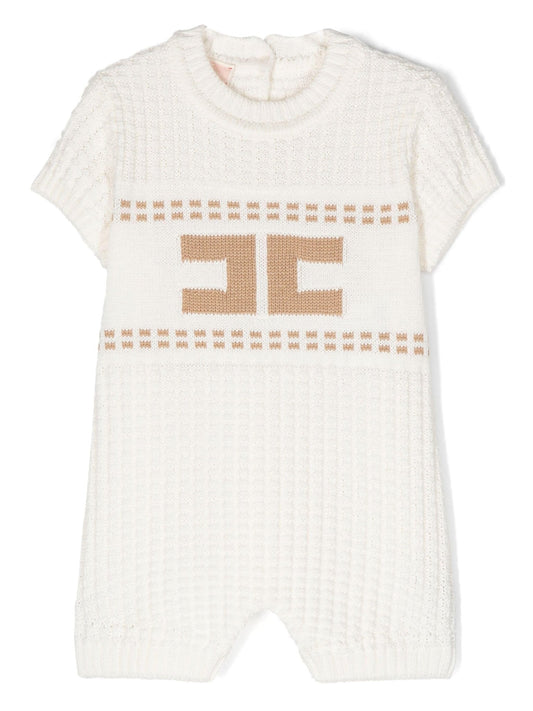 PAGLIACCETTO TRICOT AVORIO/SABBIA ELISABETTA FRANCHI - Angel Luxury