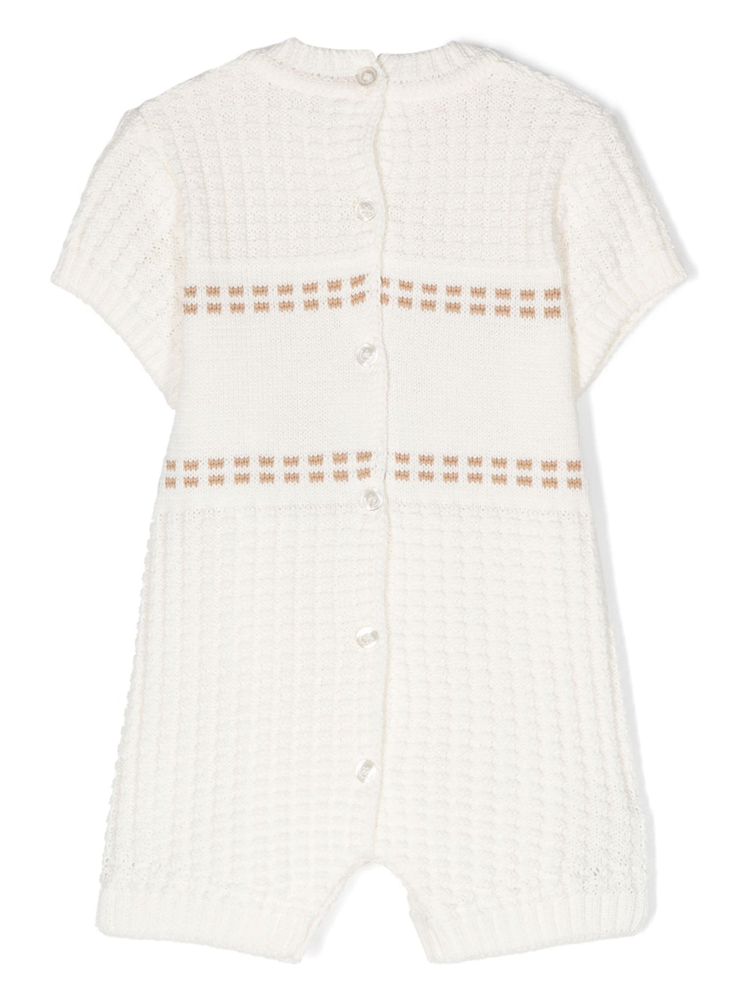 PAGLIACCETTO TRICOT AVORIO/SABBIA ELISABETTA FRANCHI - Angel Luxury