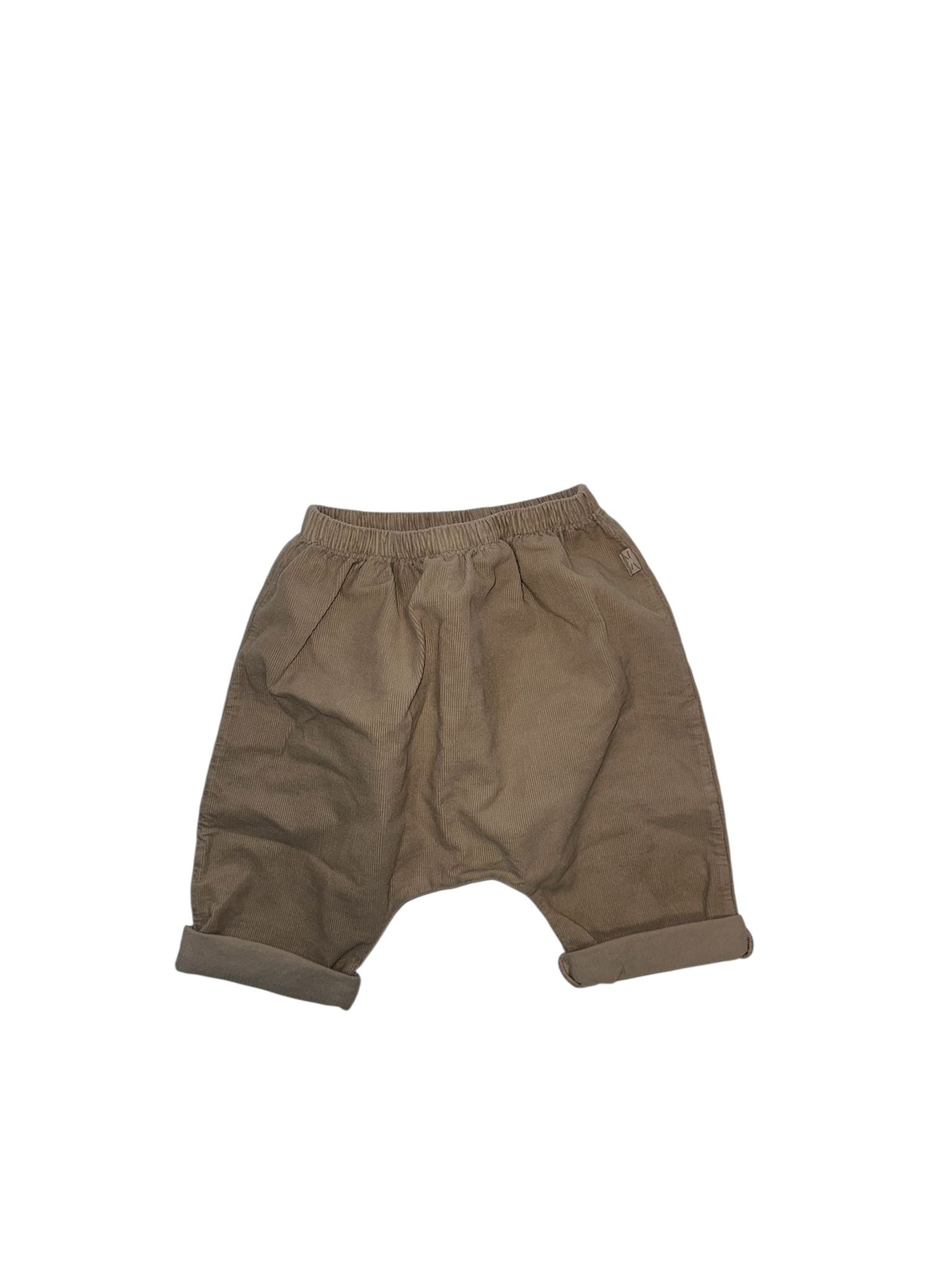 PANTALONE A COSTINE BEIGE TEDDY&MINOU - Angel Luxury