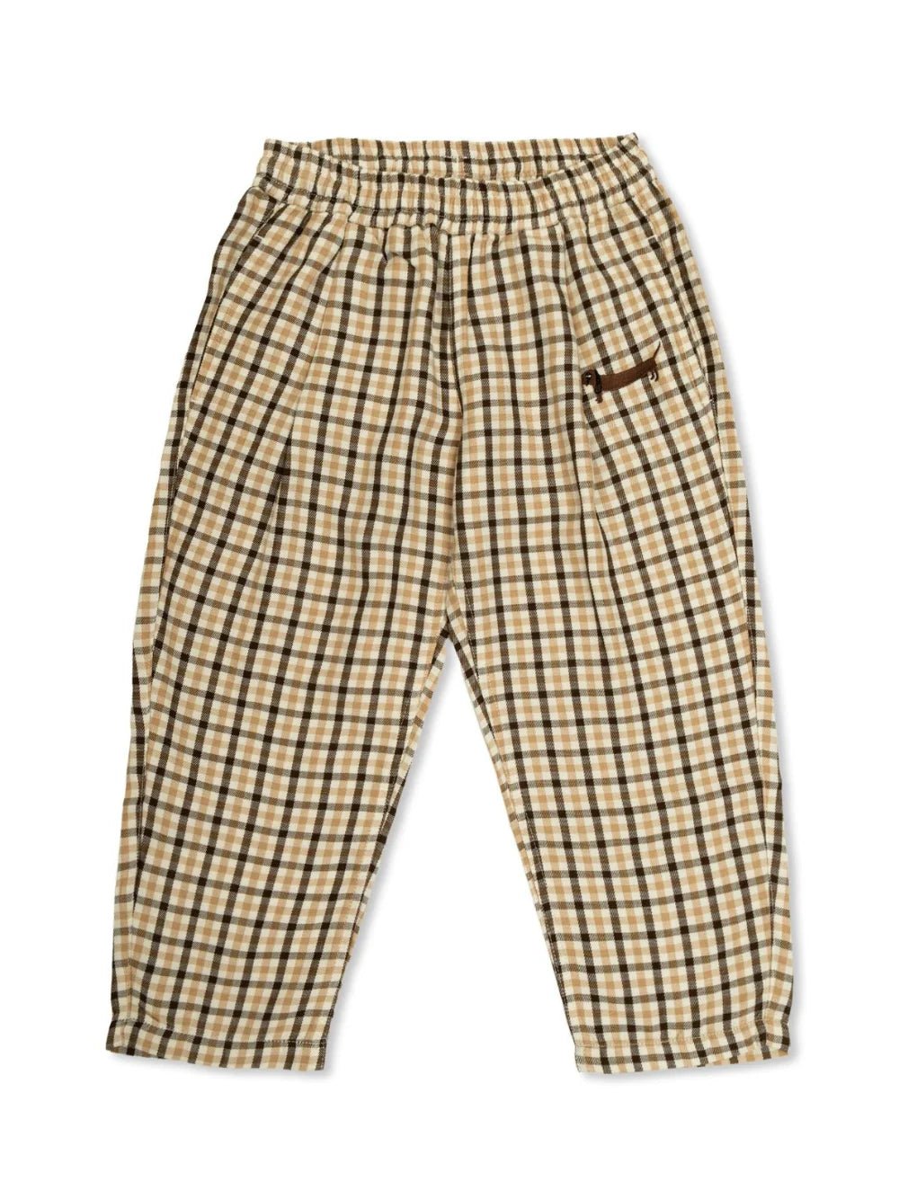 PANTALONE A QUADRI MINI RODINI - Angel Luxury
