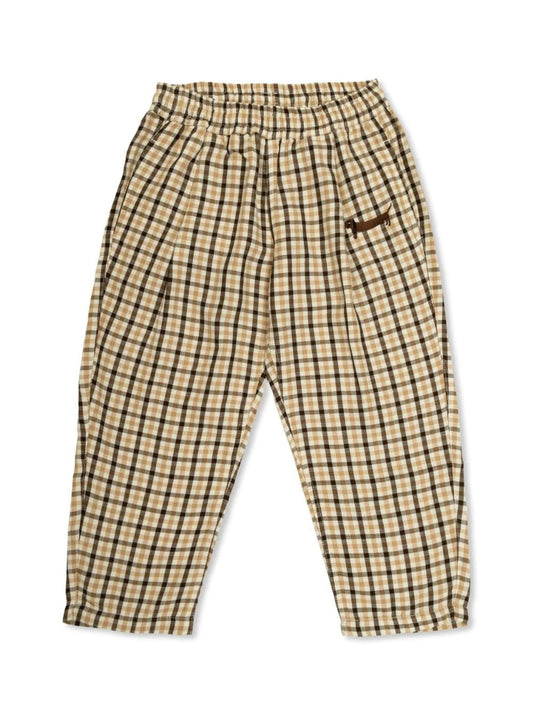 PANTALONE A QUADRI MINI RODINI - Angel Luxury