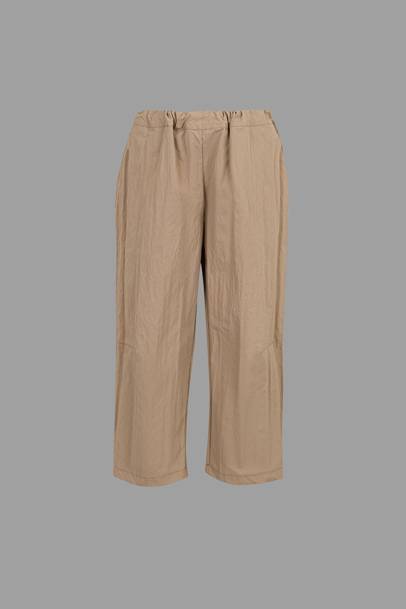 PANTALONE BAGGY BEIGE DOUUOD - Angel Luxury