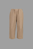 PANTALONE BAGGY BEIGE DOUUOD - Angel Luxury