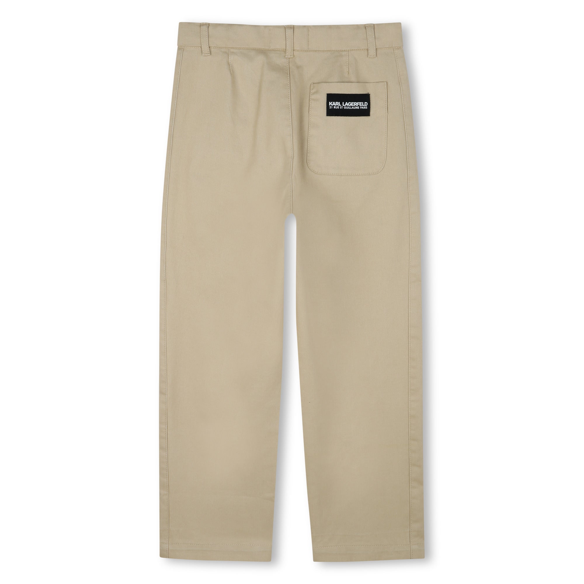 PANTALONE BEIGE KARL LAGERFELD - Angel Luxury