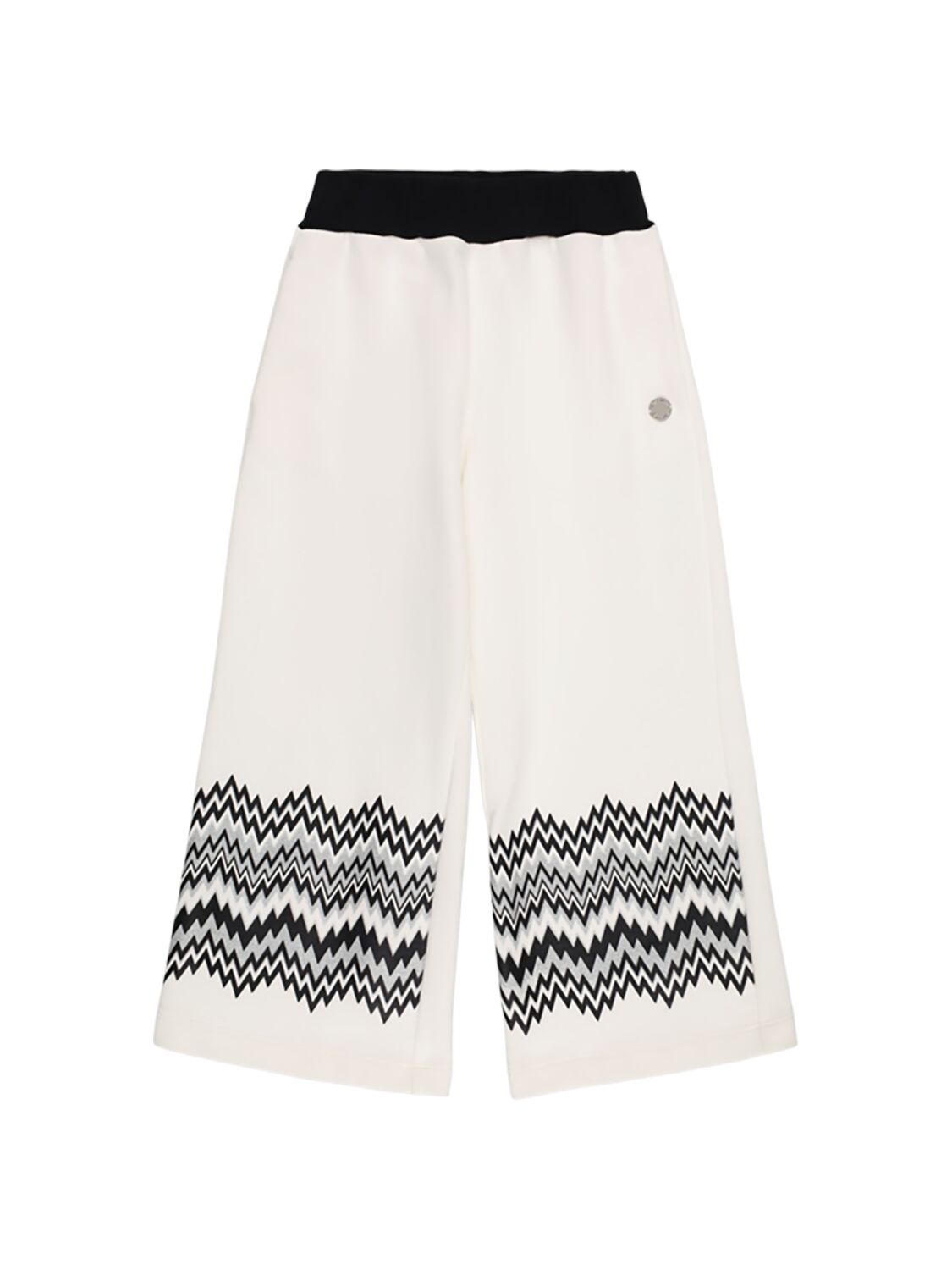 PANTALONE BIANCO CON LOGO MISSONI - Angel Luxury
