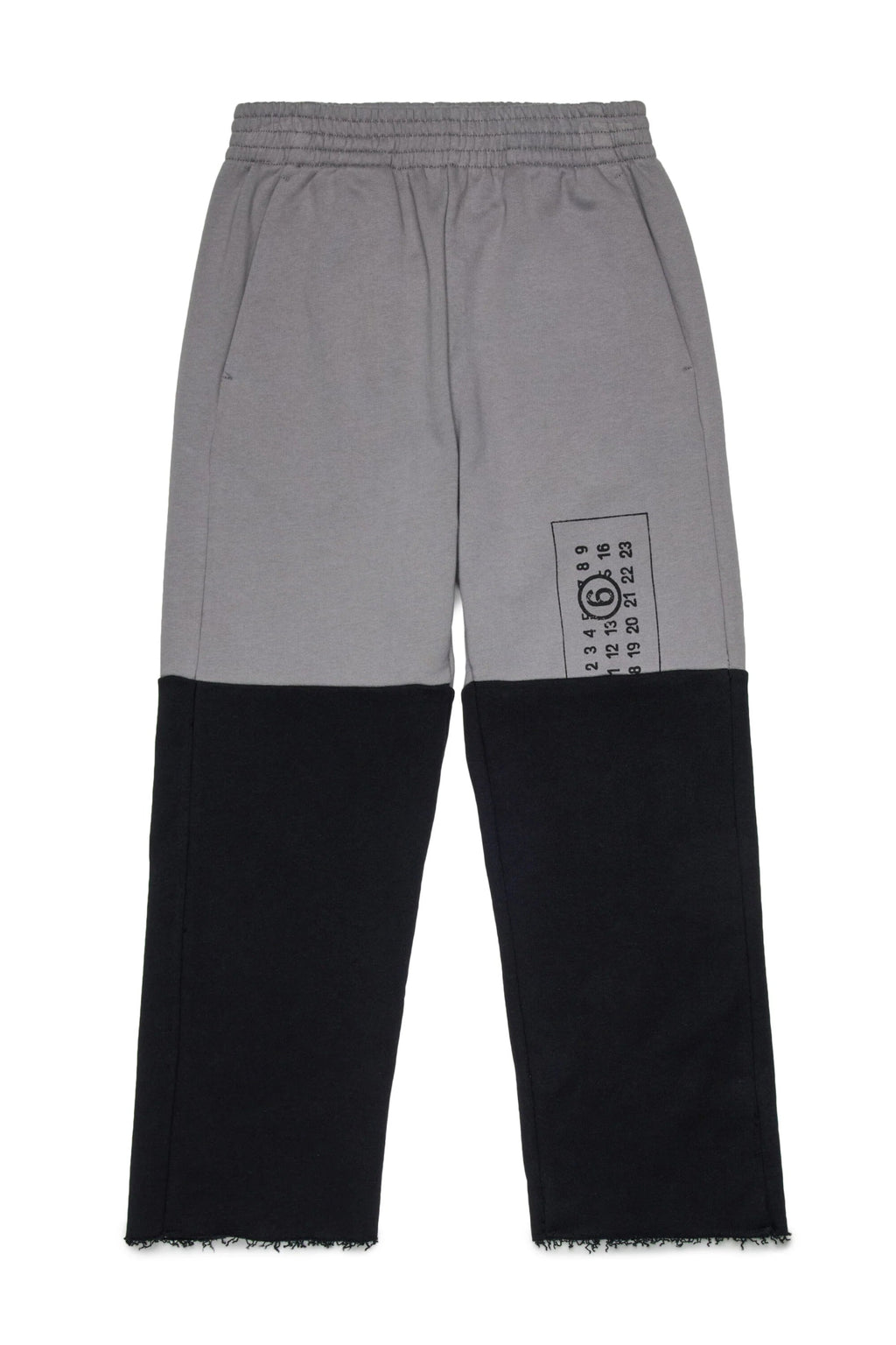 PANTALONE BICOLORE GRIGIO/NERO MAISON MARGIELA - Angel Luxury