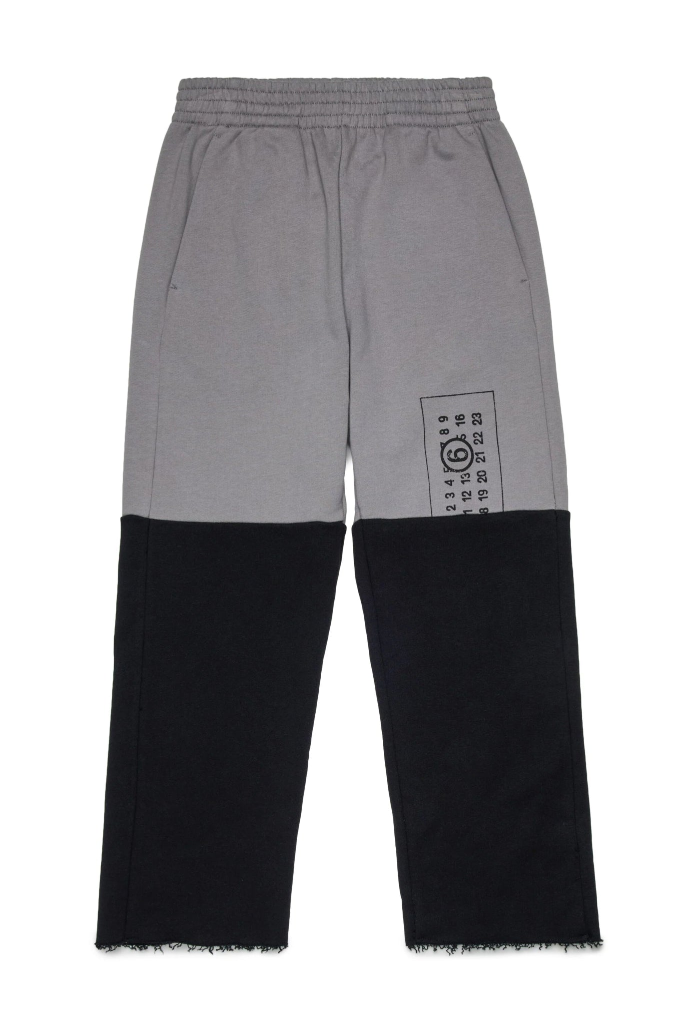 PANTALONE BICOLORE GRIGIO/NERO MAISON MARGIELA - Angel Luxury