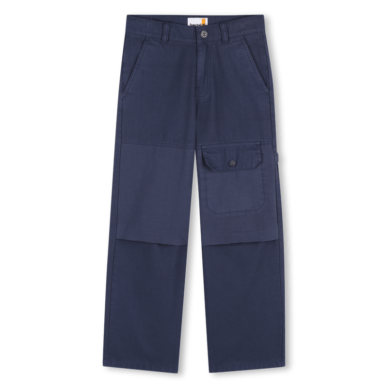 PANTALONE BLU CON LOGO SUL RETRO TIMBERLAND - Angel Luxury