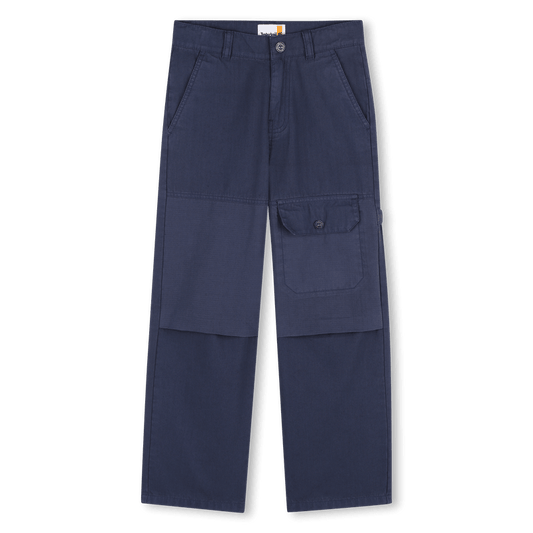 PANTALONE BLU CON LOGO SUL RETRO TIMBERLAND - Angel Luxury