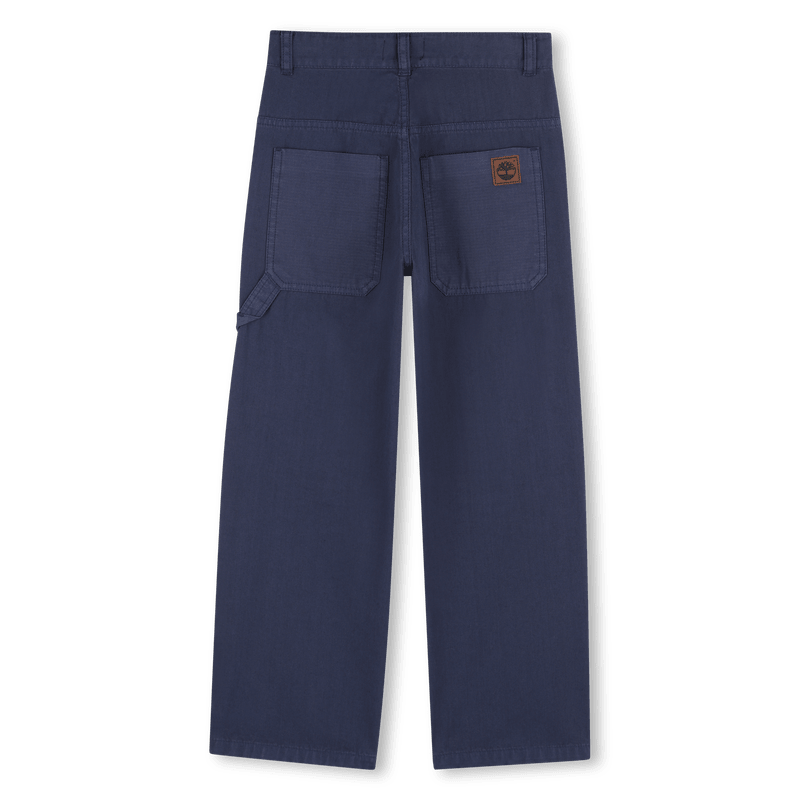 PANTALONE BLU CON LOGO SUL RETRO TIMBERLAND - Angel Luxury