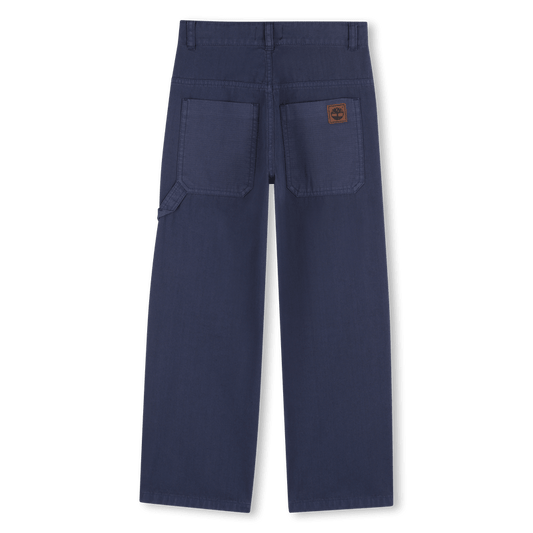 PANTALONE BLU CON LOGO SUL RETRO TIMBERLAND - Angel Luxury