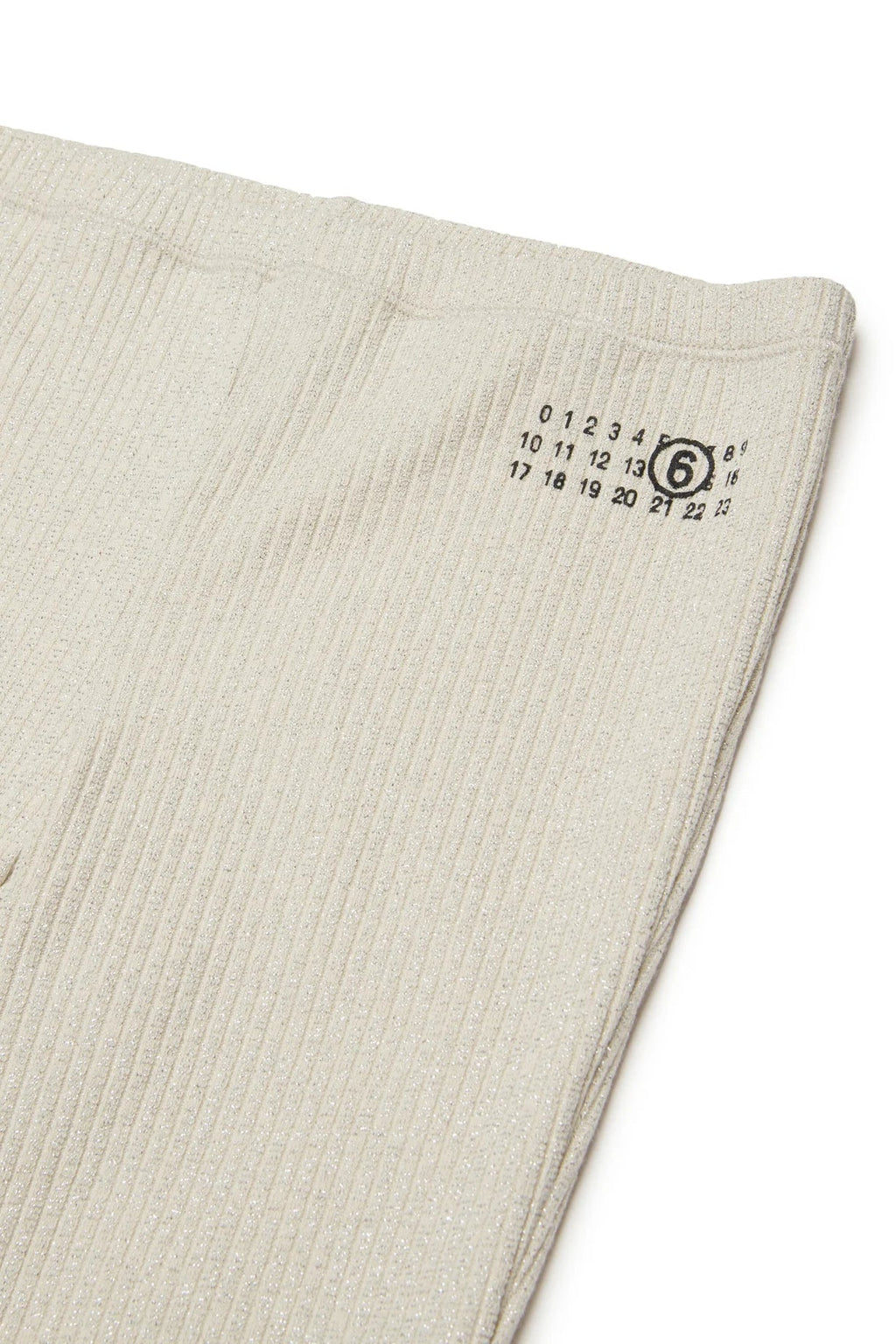 PANTALONE BRILLANTINATO CON LOGO NERO MAISON MARGIELA - Angel Luxury