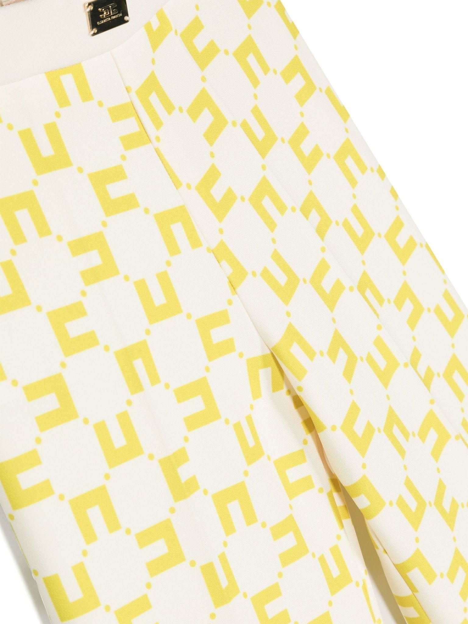 PANTALONE BURRO/CEDRO ELISABETTA FRANCHI - Angel Luxury