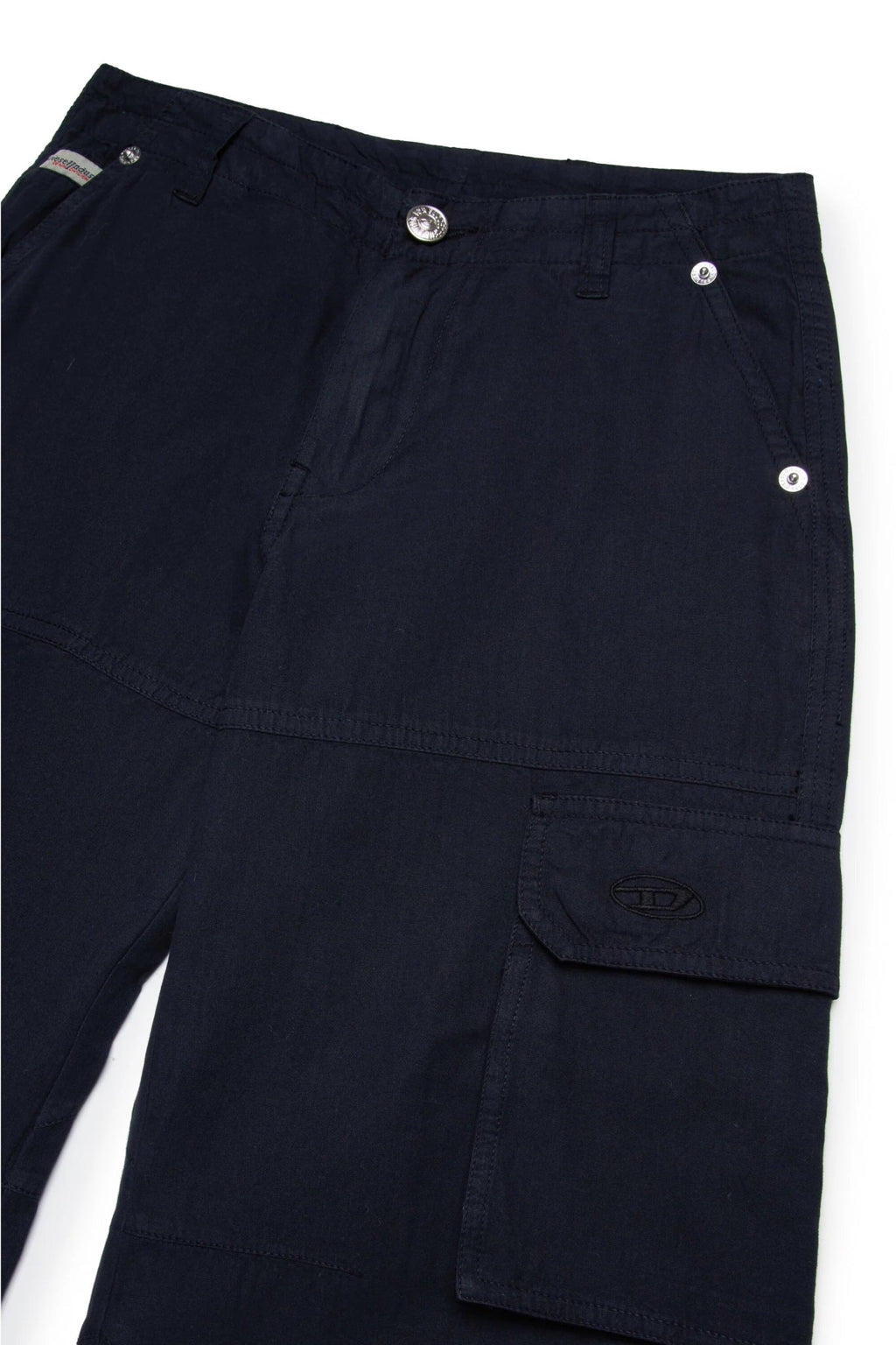 PANTALONE CARGO NERO DIESEL - Angel Luxury