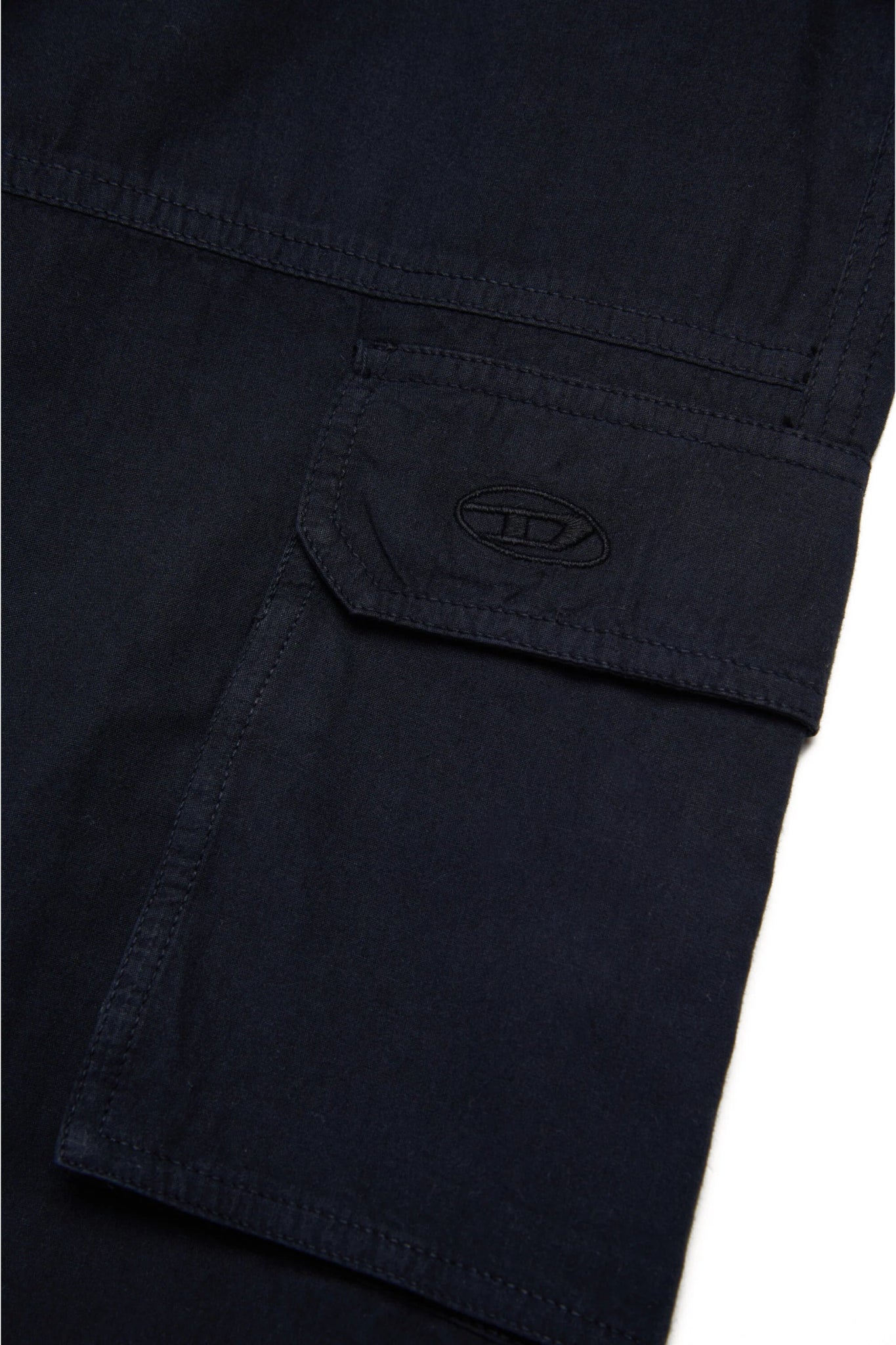 PANTALONE CARGO NERO DIESEL - Angel Luxury