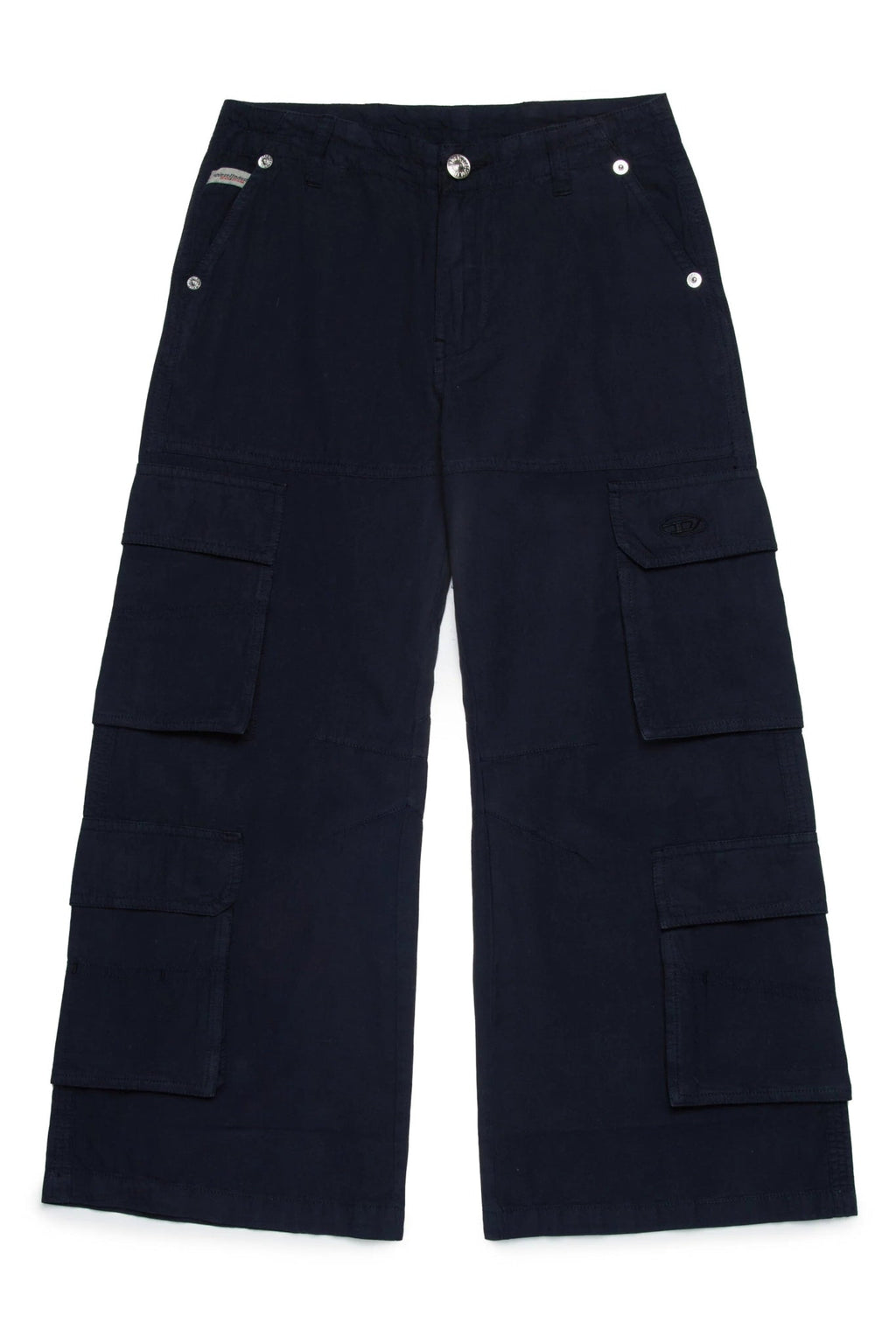 PANTALONE CARGO NERO DIESEL - Angel Luxury