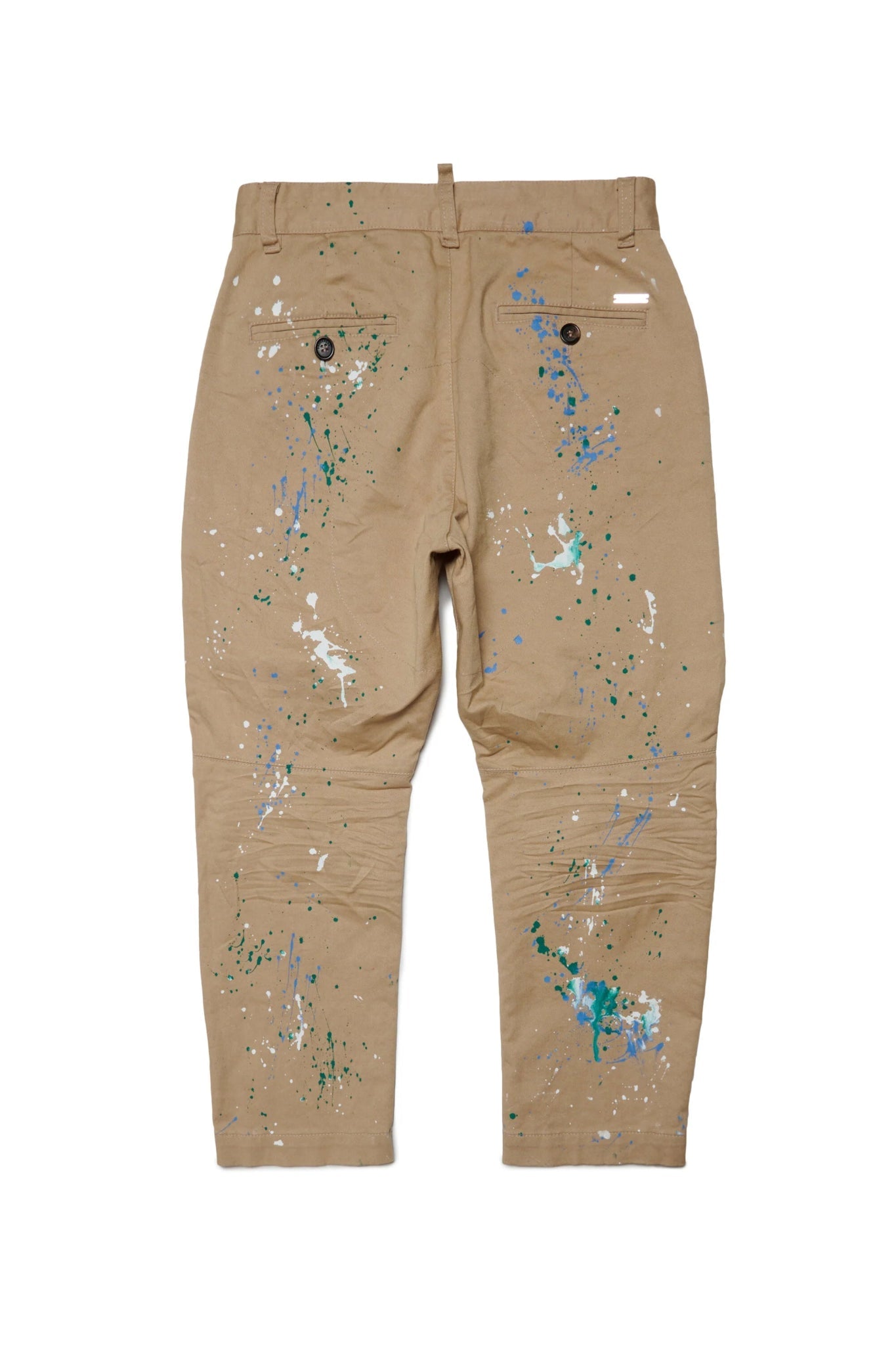 PANTALONE CON SCHIZZI DI VERNICE DSQUARED2 - Angel Luxury
