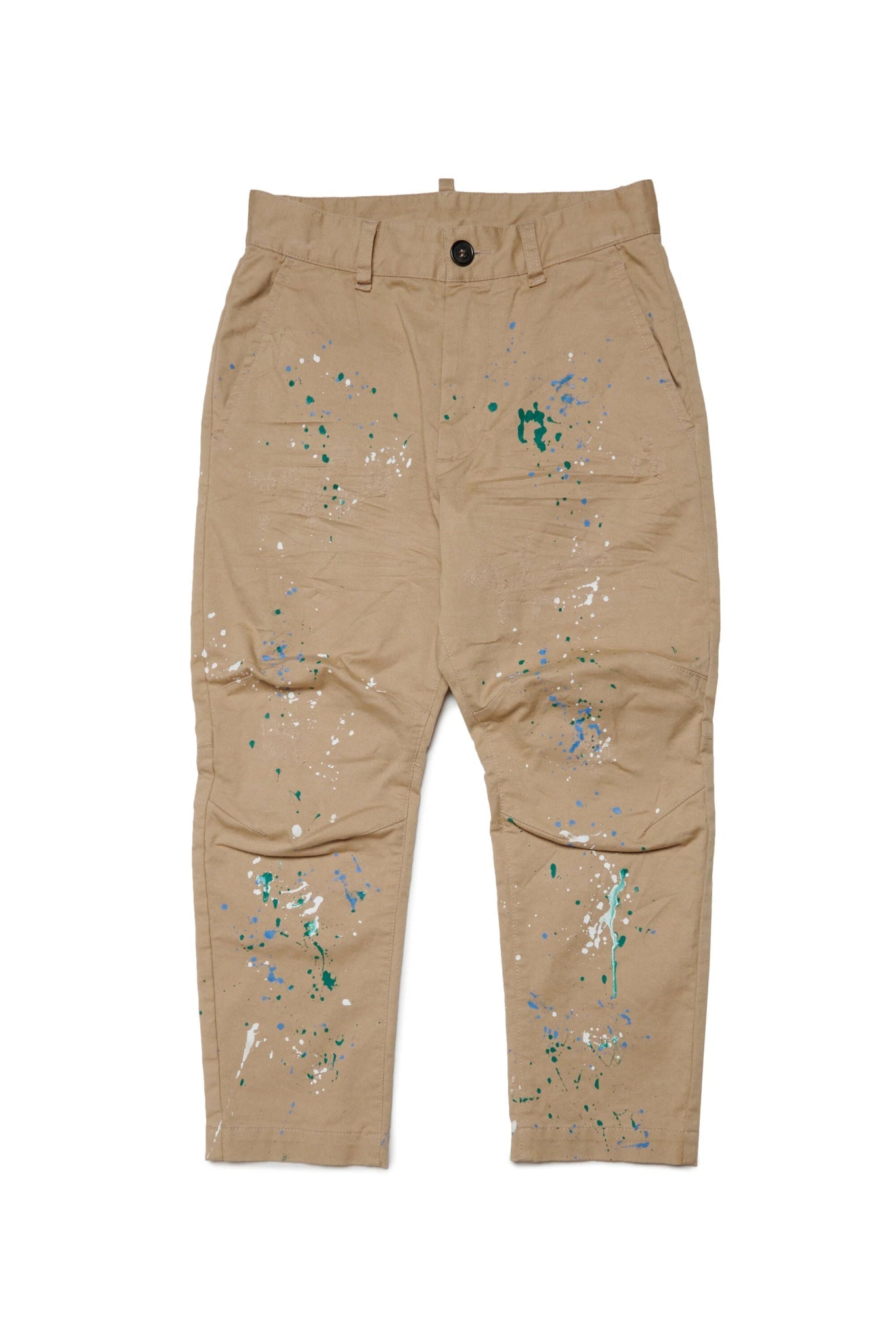 PANTALONE CON SCHIZZI DI VERNICE DSQUARED2 - Angel Luxury