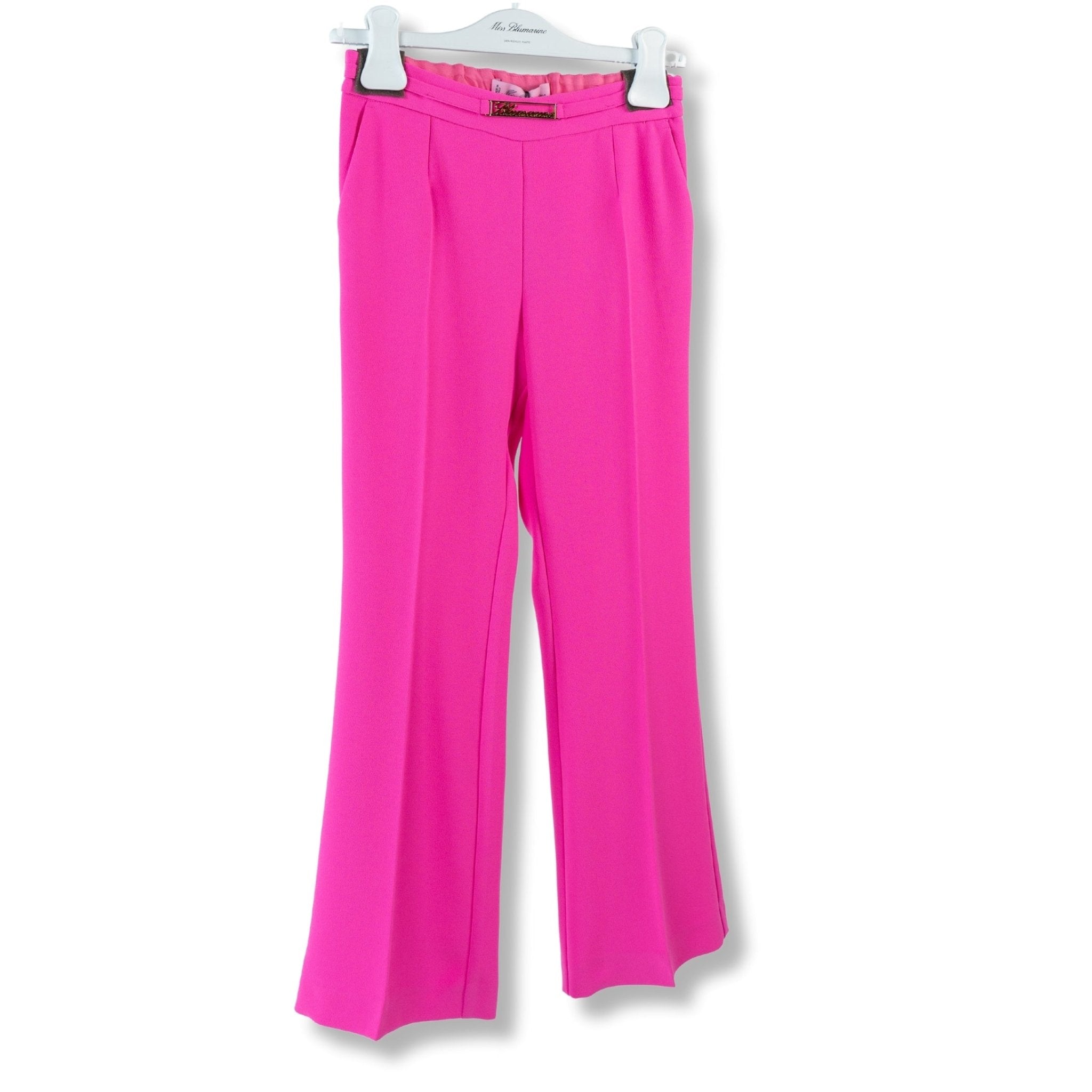 PANTALONE DRITTI A VITA ALTA MISS BLUMARINE - Angel Luxury