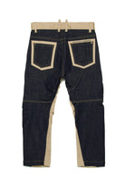 PANTALONE DSQUARED2 IN GABARDINA E DENIM - Angel Luxury