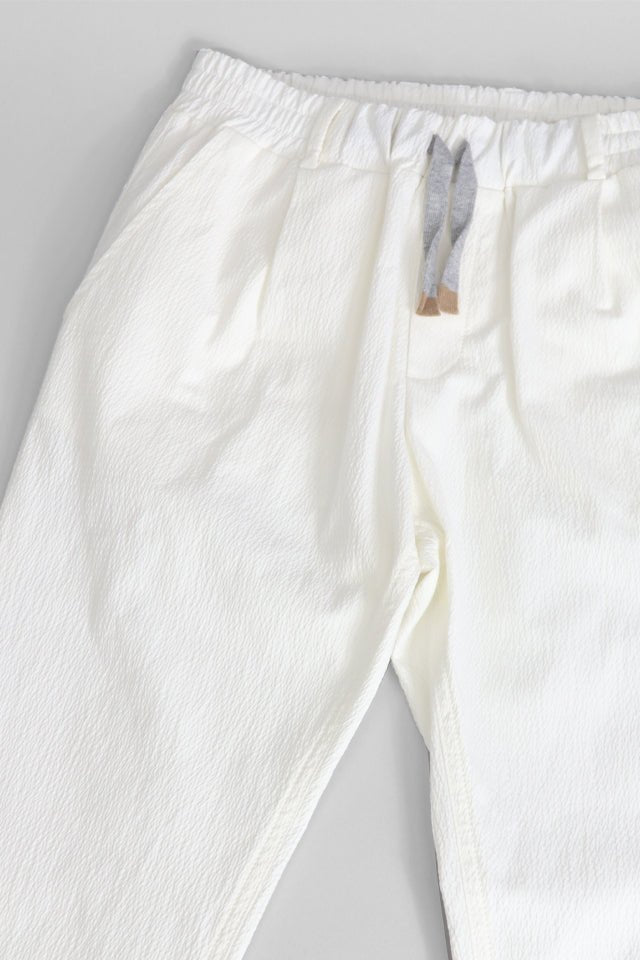 Pantalone Eleventy avorio - Angel Luxury