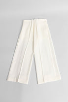 Pantalone Elisabetta Franchi crema - Angel Luxury