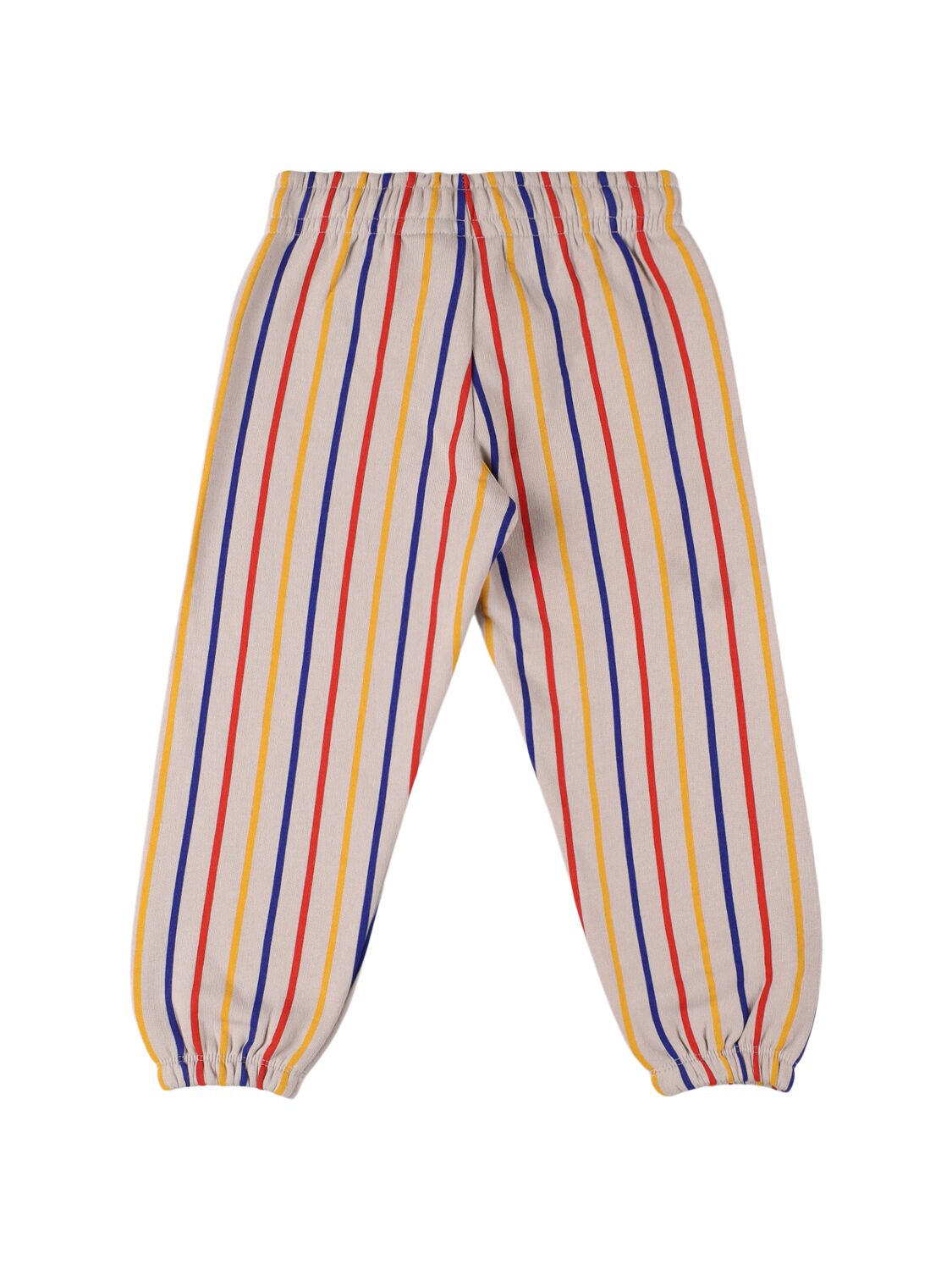 PANTALONE GRIGIO A RIGHE BLU - GIALLO E ROSSO MINI RODINI - Angel Luxury