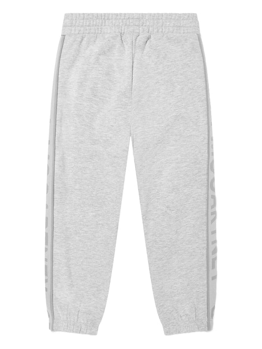 PANTALONE GRIGIO CON LOGO LATERALE STELLA MCCARTNEY - Angel Luxury