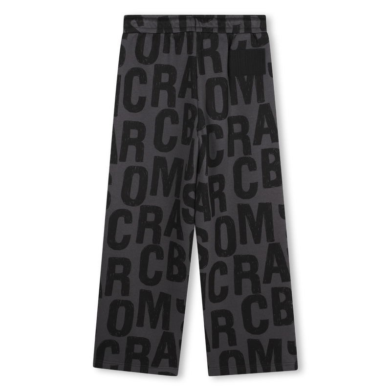PANTALONE GRIGIO CON LOGO NERO MARC JACOBS - Angel Luxury