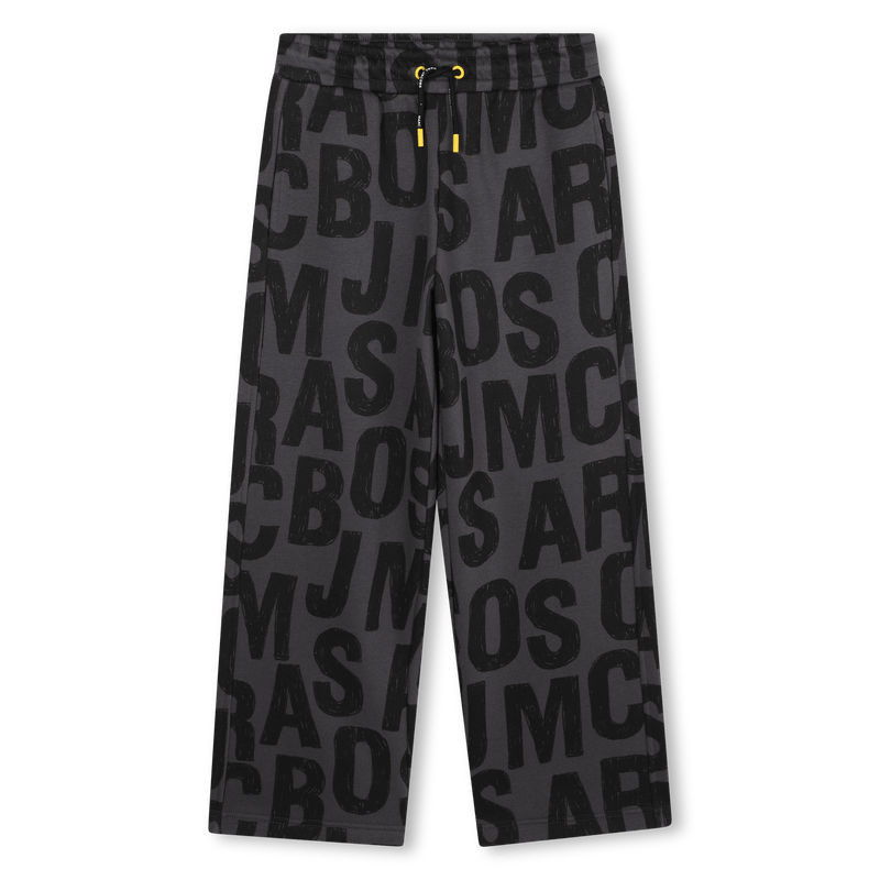 PANTALONE GRIGIO CON LOGO NERO MARC JACOBS - Angel Luxury