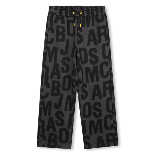PANTALONE GRIGIO CON LOGO NERO MARC JACOBS - Angel Luxury