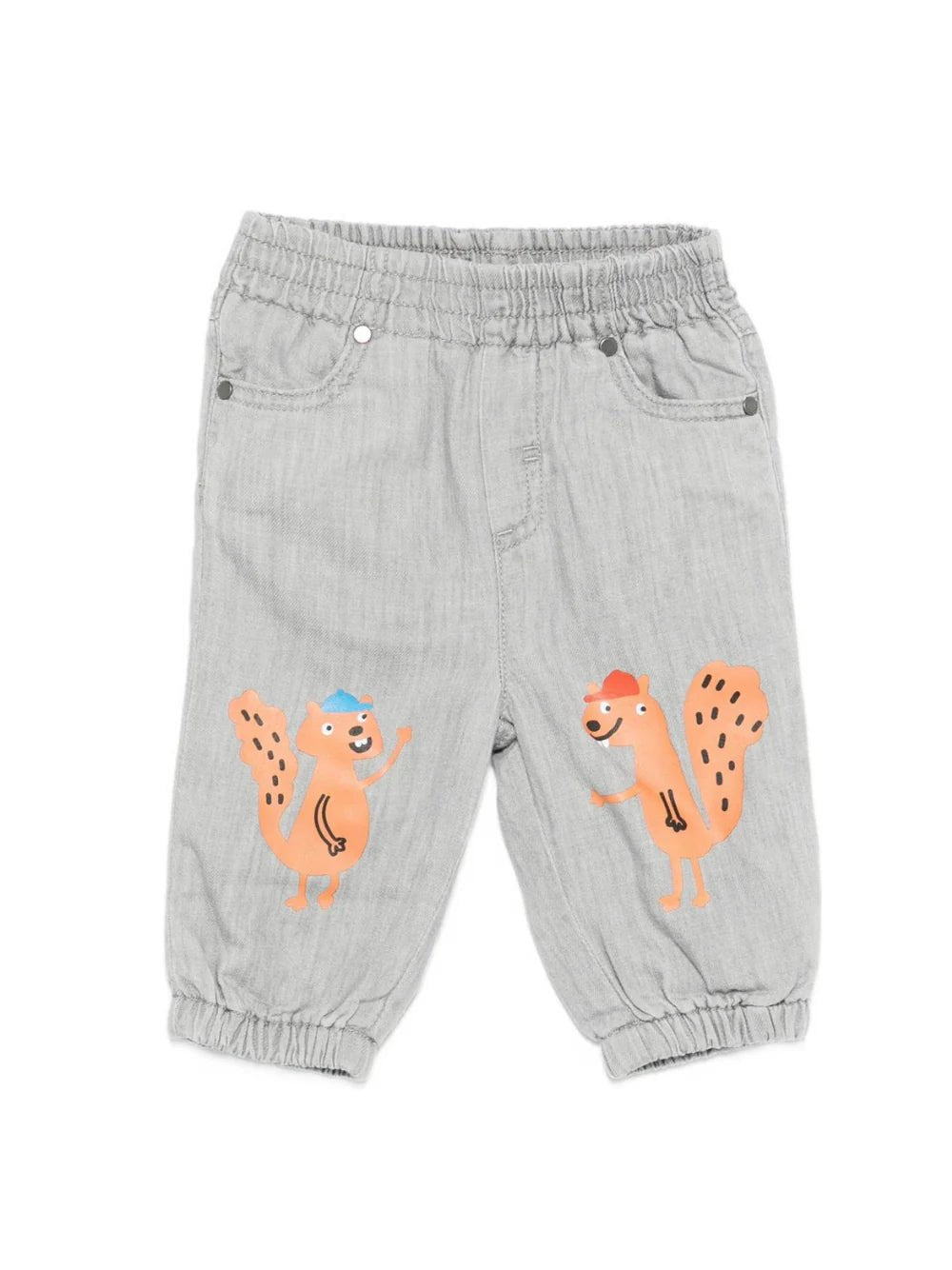 PANTALONE GRIGIO CON SCOIATTOLO STELLA MCCARTNEY - Angel Luxury